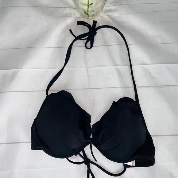 Victoria's Secret Other - Victoria's Secret Black Bikini Top 34D
